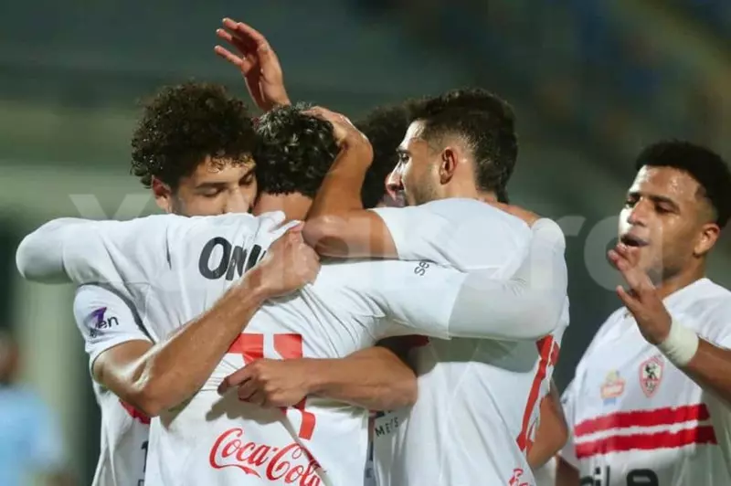 الزمالك يرتدي زيه التقليدي في مباراة ديكيداها