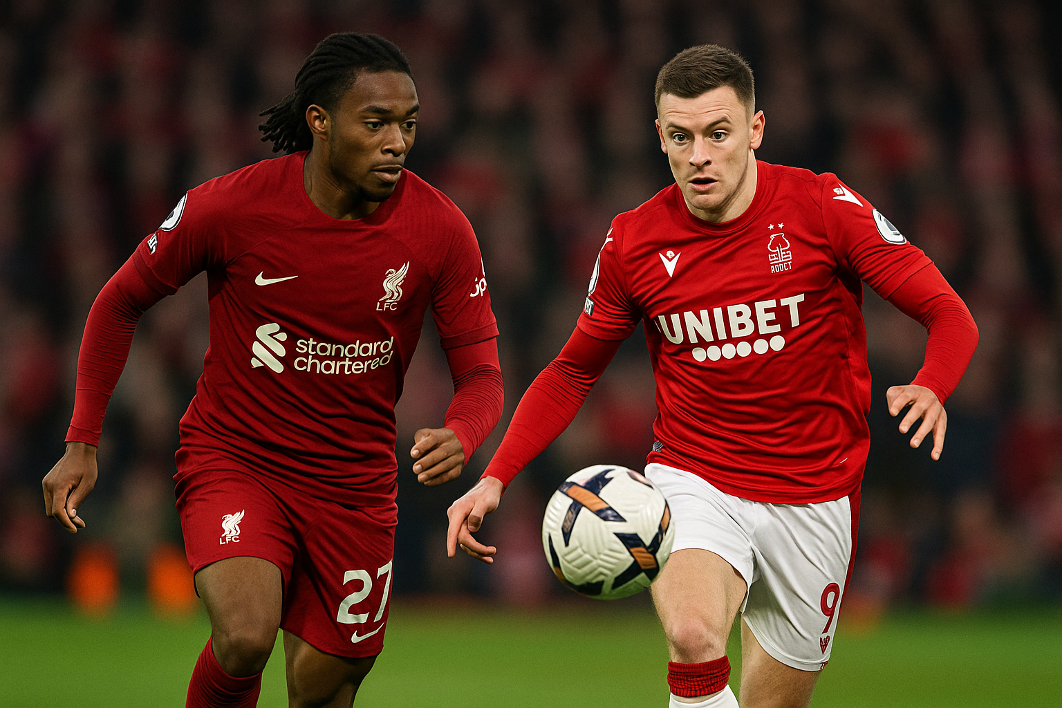 مشاهدة مباراة ليفربول ونوتينغهام فورست اليوم بث مباشر